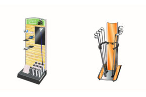 YKY ゴルフ　什器