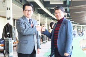 日本シー・エー・ディー　顔認証チェックイン　ハンズゴルフクラブ